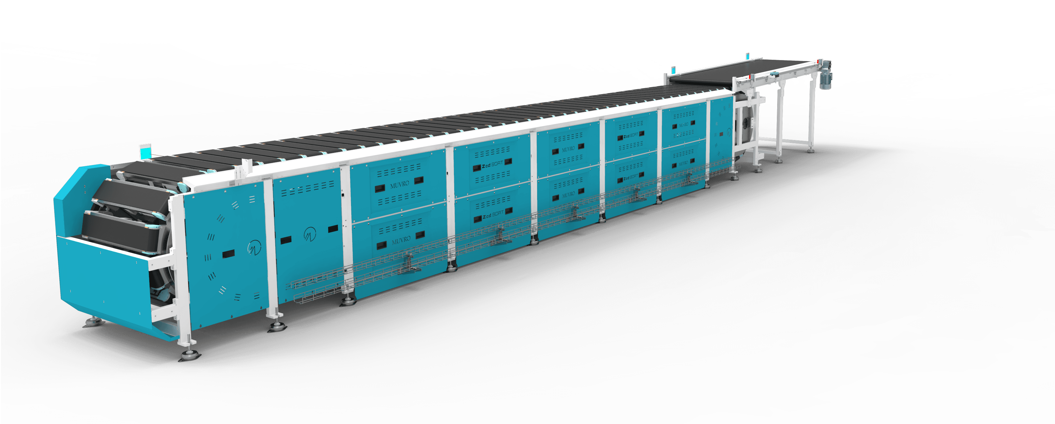 ZedSort™ Narrow Cross-Belt Sorter